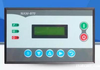 空压机控制面板